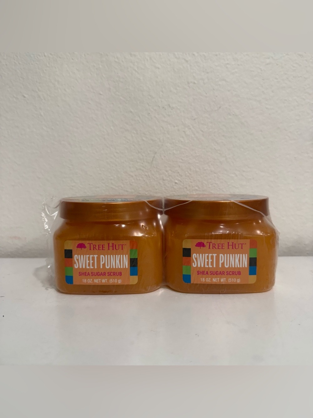 Tree Hut Sweet Punkin Shea Sugar Scrub 18 oz 2 Pack - Picture 2 of 5